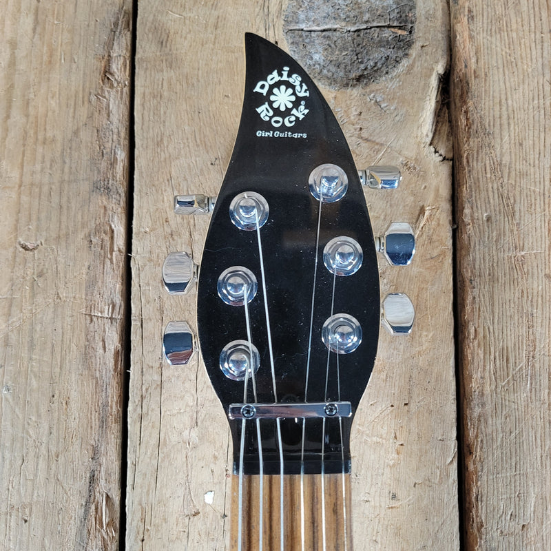 Daisy Rock Butterfly Guitar with Original Gig Bag – Lightweight, Stylish, and Playable