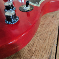 Epiphone SG-400 Cherry Electric Guitar 2005 with Hard Case – Vintage Style, Classic Rock Tone