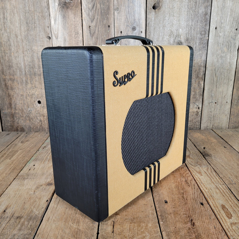 Supro Delta King 12 Model 1822R – 15W 1x12 Tube Combo Amp, Vintage-Inspired