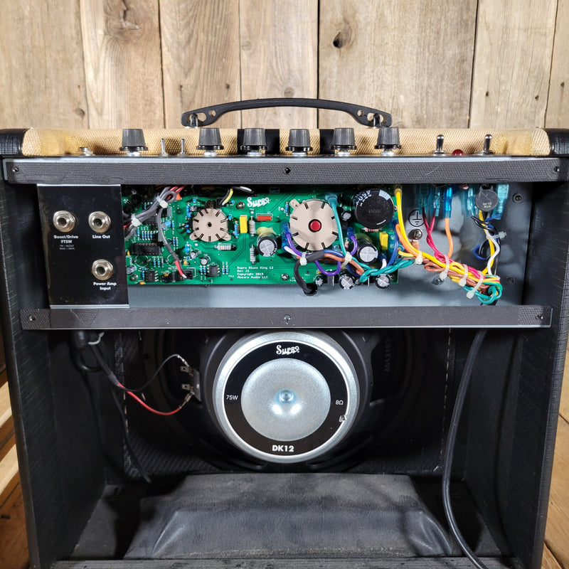 Supro Delta King 12 Model 1822R – 15W 1x12 Tube Combo Amp, Vintage-Inspired