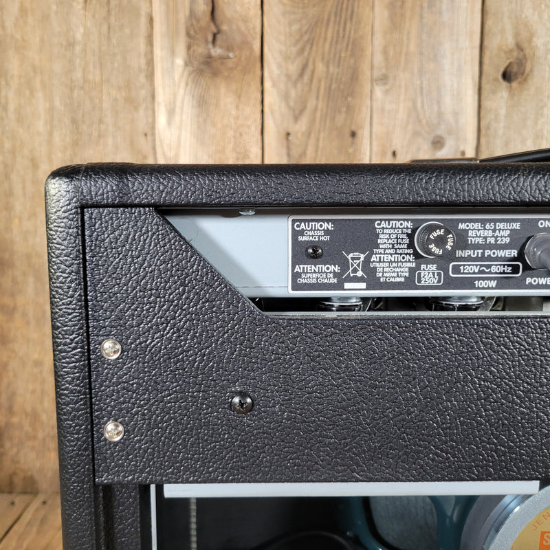 Fender ’65 Deluxe Reverb Reissue 2021 – Black Panel, Near Mint with Cover