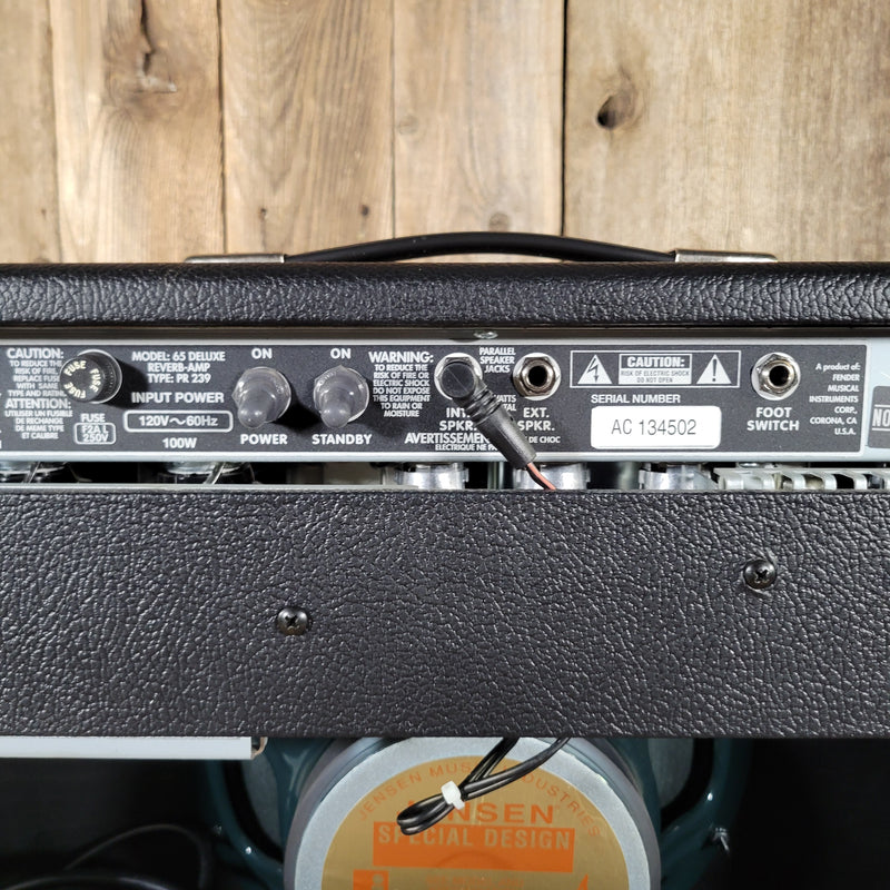 Fender ’65 Deluxe Reverb Reissue 2021 – Black Panel, Near Mint with Cover
