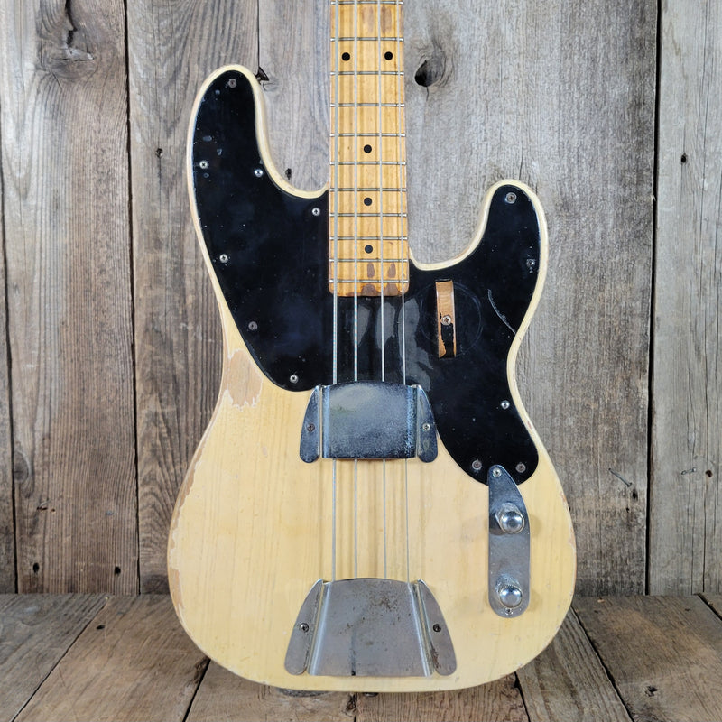 Fender Precision Bass 1954 – Black Guard Butterscotch Blonde, Vintage
