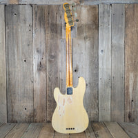 Fender Precision Bass 1954 – Black Guard Butterscotch Blonde, Vintage