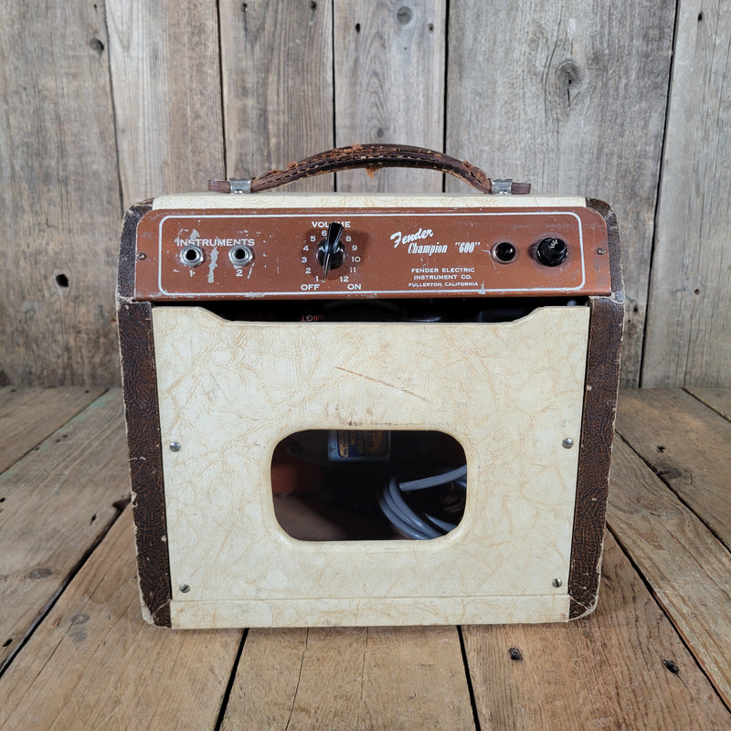 Fender Champion 600 Amplifier 5B1 – 1951 Vintage Tube Amp, Serviced