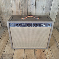 Fender Deluxe Amp 6G3 1963 Brown Tolex Vintage Tube Amplifier w/Step-Down Transformer