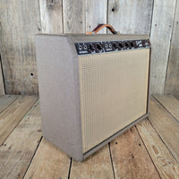 Fender Deluxe Amp 6G3 1963 Brown Tolex Vintage Tube Amplifier w/Step-Down Transformer