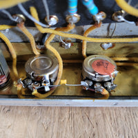 Fender Deluxe Amp 6G3 1963 Brown Tolex Vintage Tube Amplifier w/Step-Down Transformer