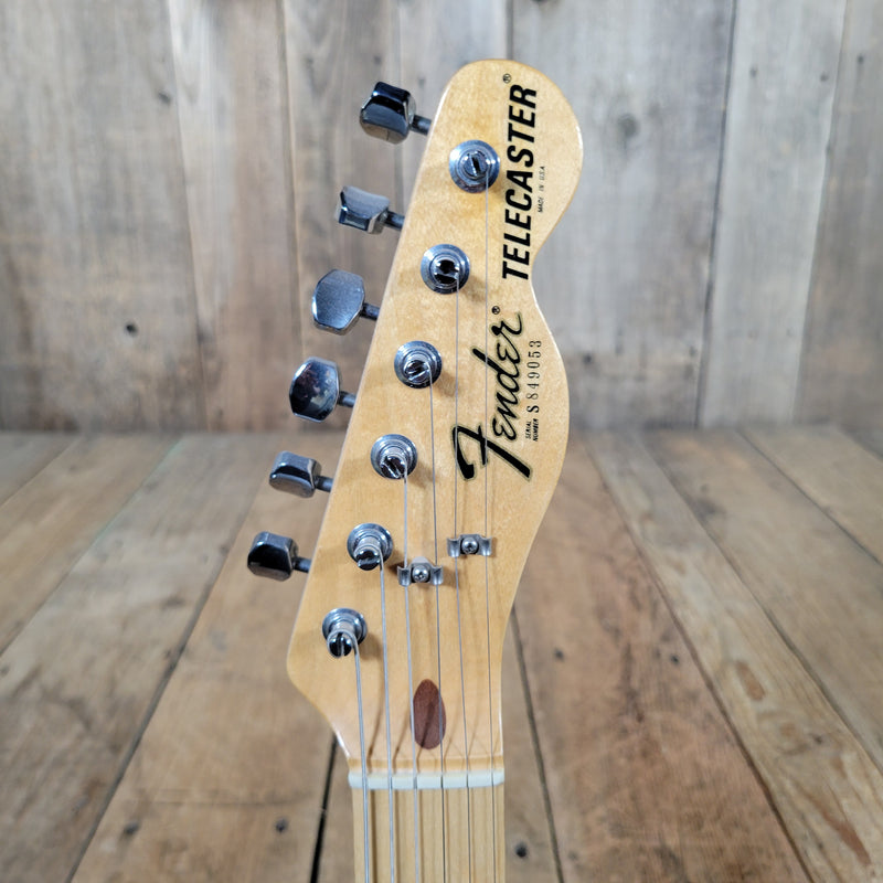 Fender Telecaster Natural All Original With Original Strap 1981