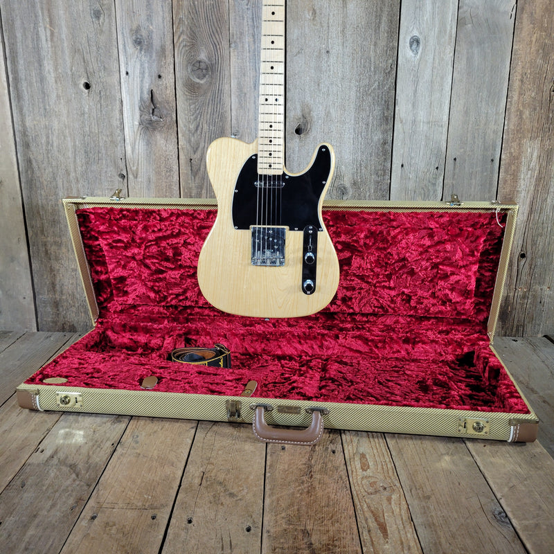 Fender Telecaster Natural All Original With Original Strap 1981