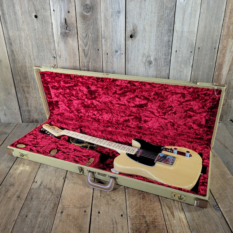 Fender Telecaster Natural All Original With Original Strap 1981