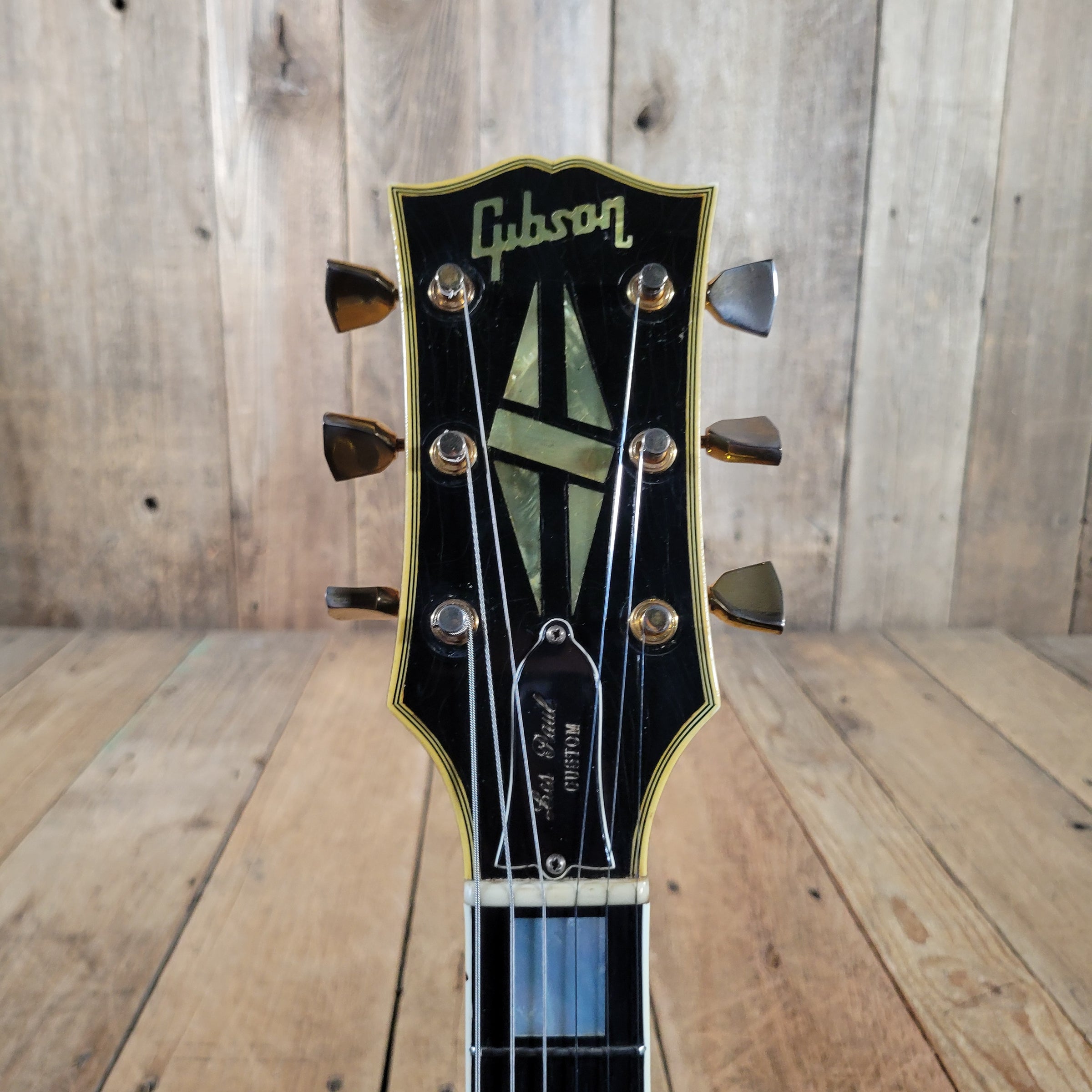 SOLD - Gibson Les Paul Custom Black 1970