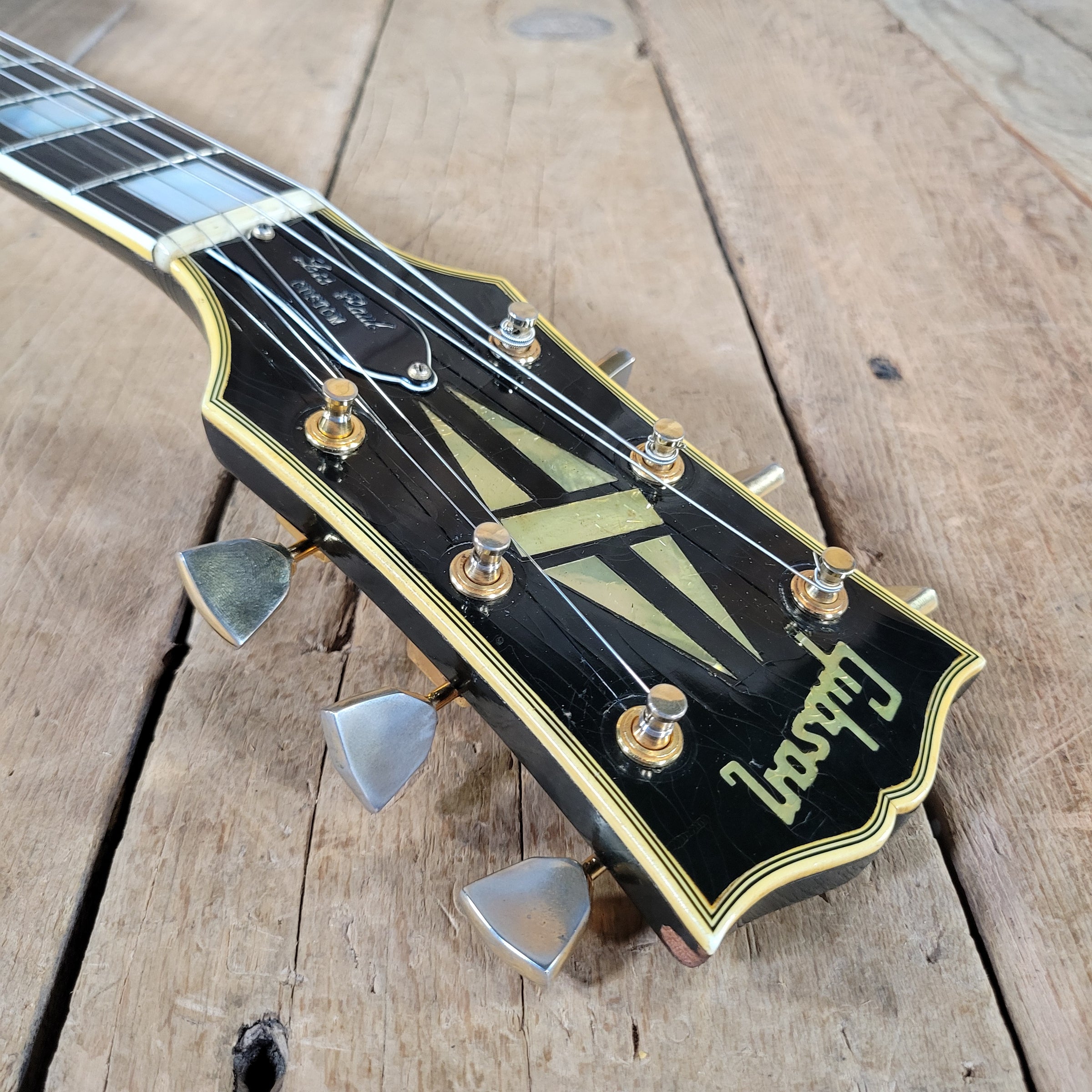 SOLD - Gibson Les Paul Custom Black 1970