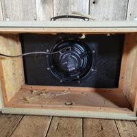 Fender Tremolux Tone Ring Cabinet 1x10" White Tolex 1961
