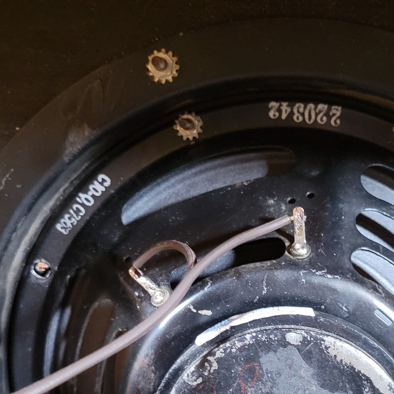 Fender Tremolux Tone Ring Cabinet 1x10" White Tolex 1961