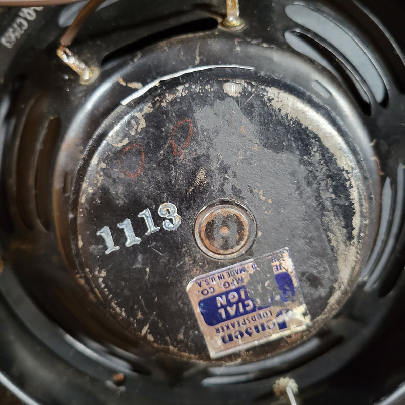 Fender Tremolux Tone Ring Cabinet 1x10" White Tolex 1961