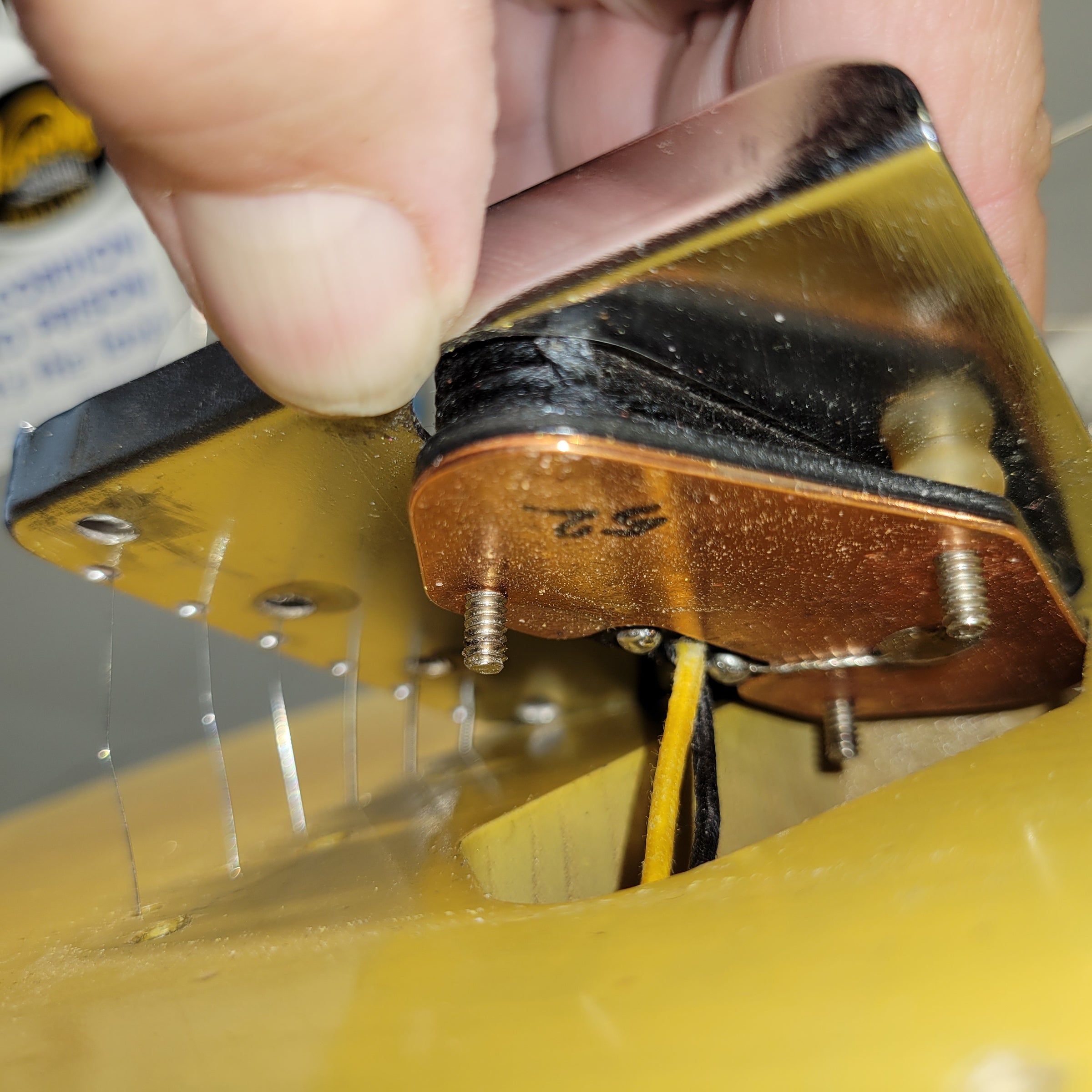 Chad Underwood Custom Relic Blackguard Telecaster w/ Hard Case 6lbs 5.5oz