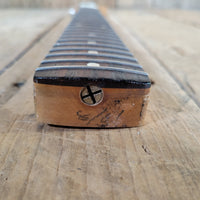 Fender Stratocaster Slab Board 1961 Fiesta Refinish Olympic White