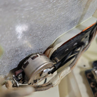 Fender Stratocaster Slab Board 1961 Fiesta Refinish Olympic White