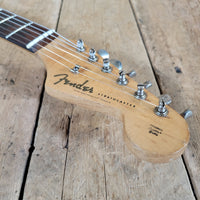 Fender Stratocaster Slab Board 1961 Fiesta Refinish Olympic White