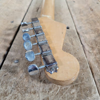 Fender Stratocaster Slab Board 1961 Fiesta Refinish Olympic White