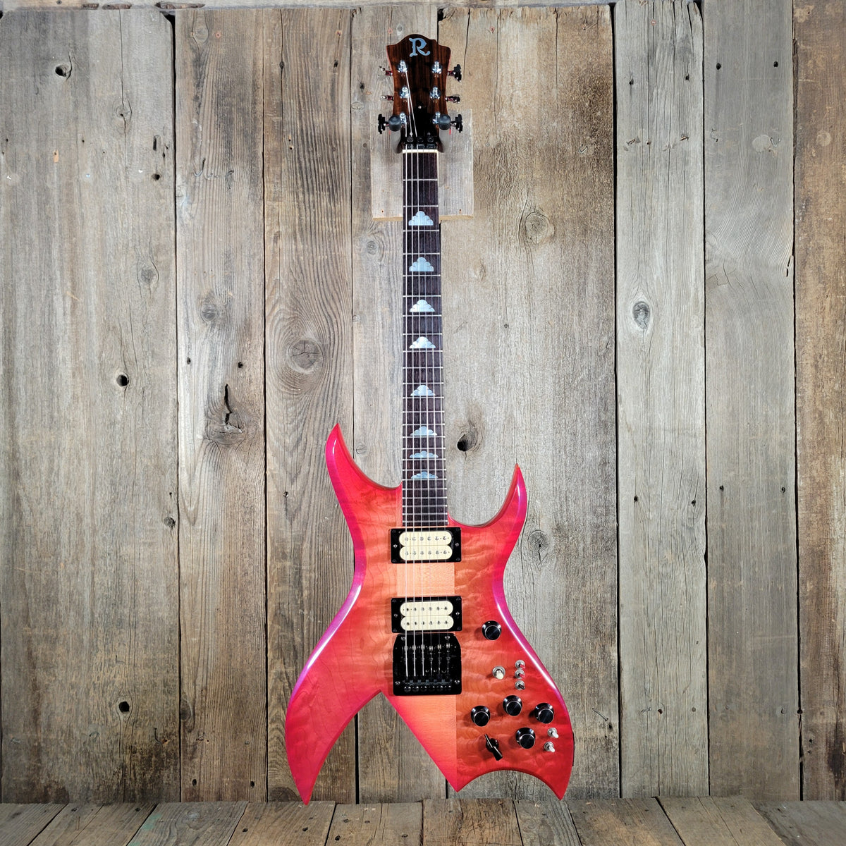 BC Rich Bich Quilt Maple 1986 Pearlescent Cherry Burst