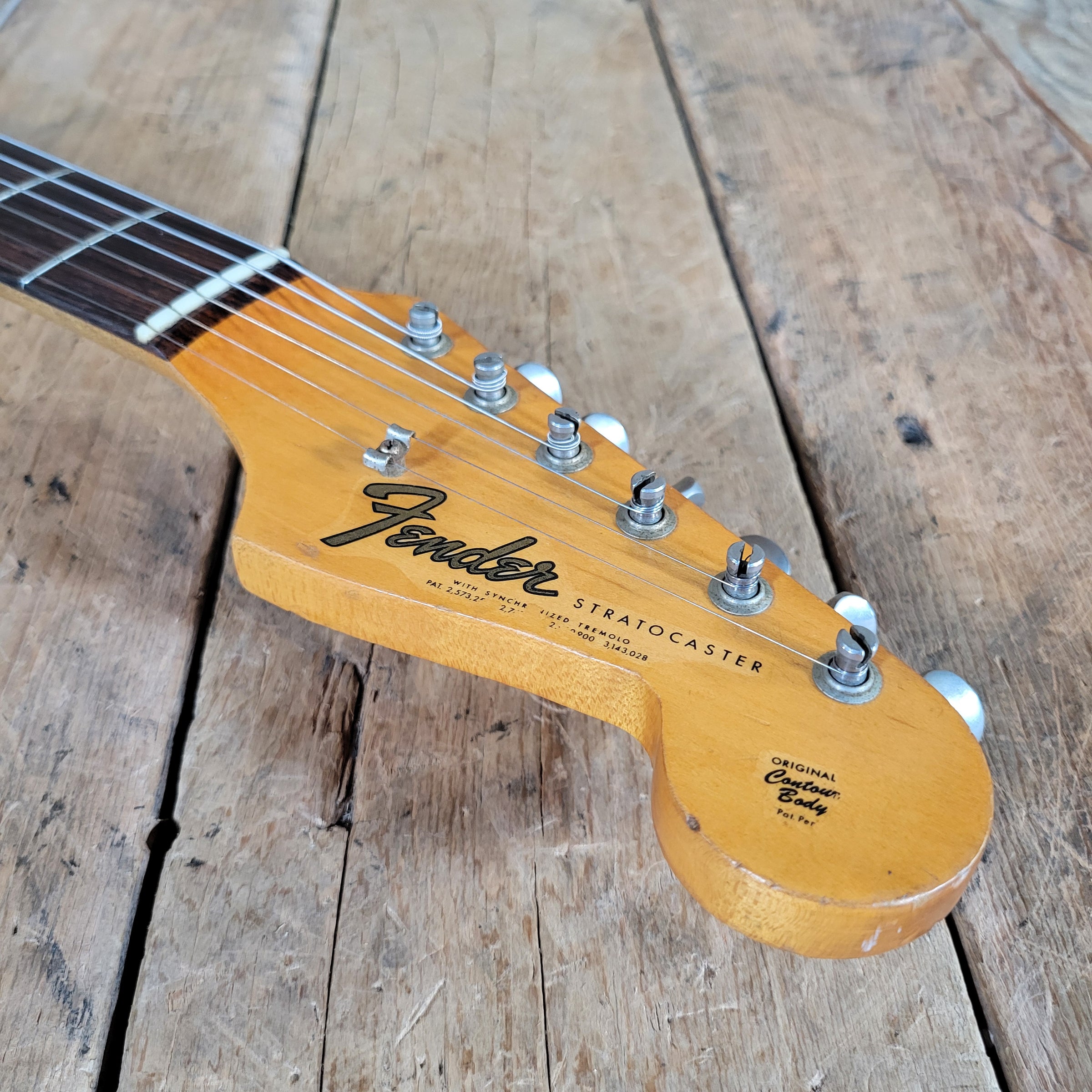 Fender Stratocaster 1964 Green Guard Pre CBS