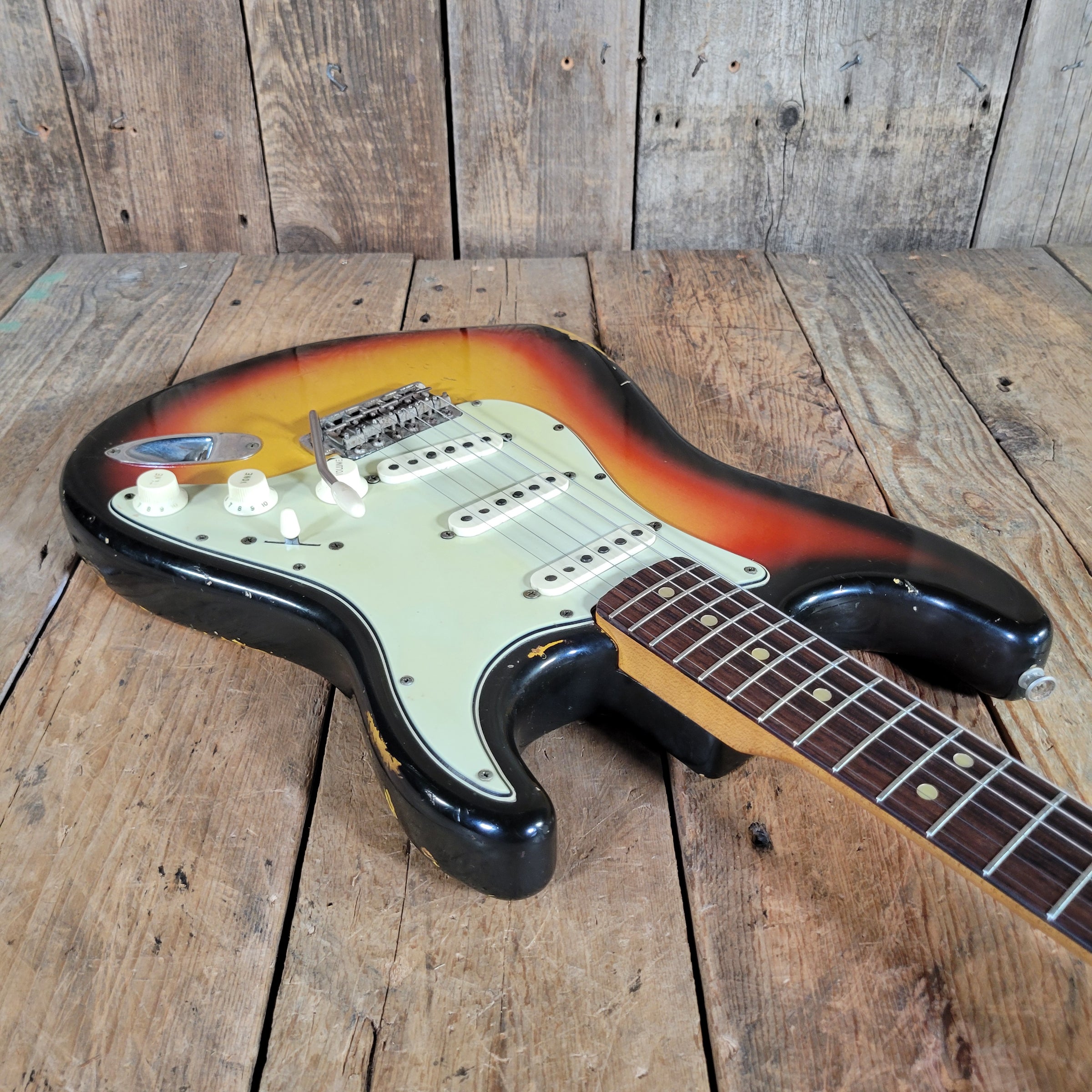 Fender Stratocaster 1964 Green Guard Pre CBS