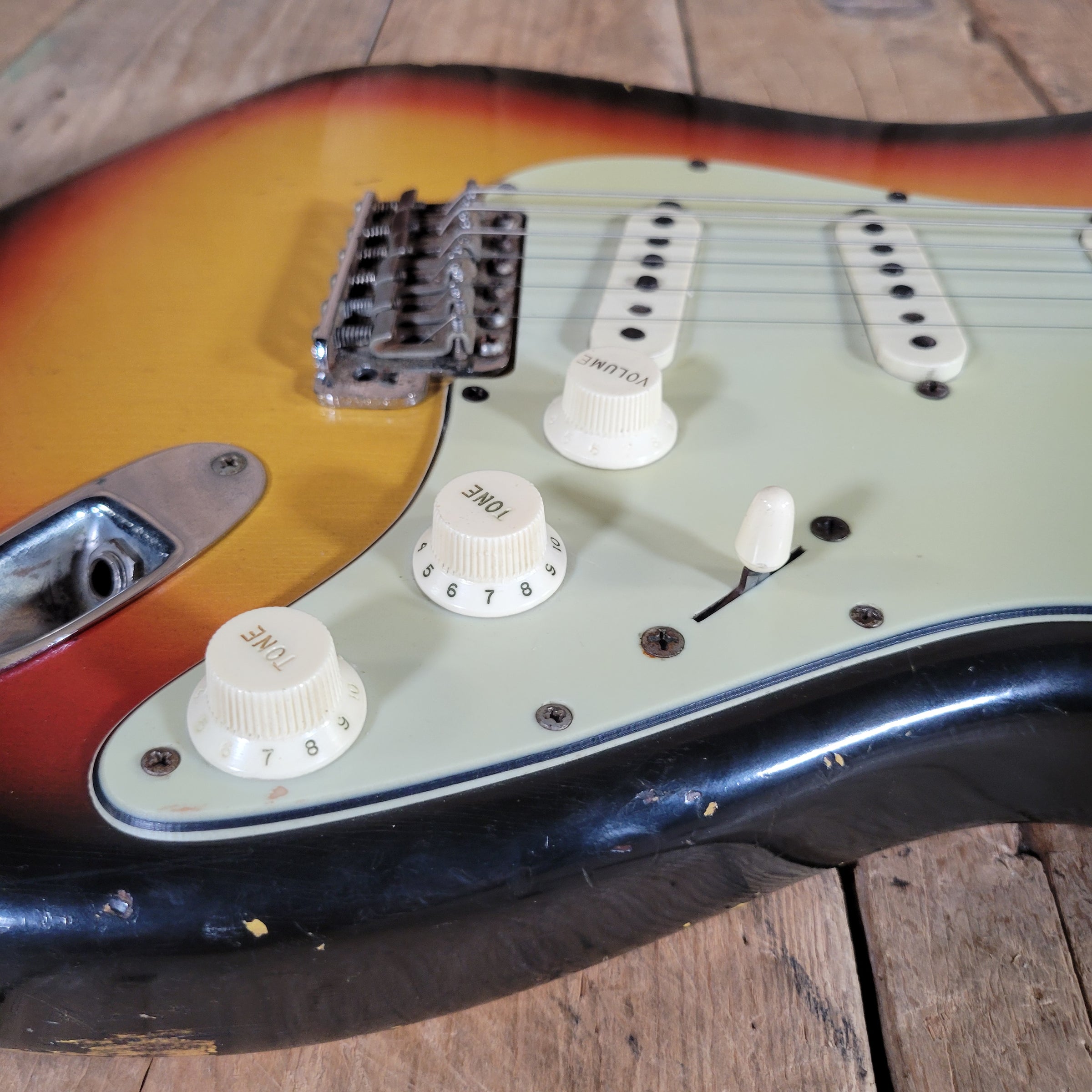 Fender Stratocaster 1964 Green Guard Pre CBS