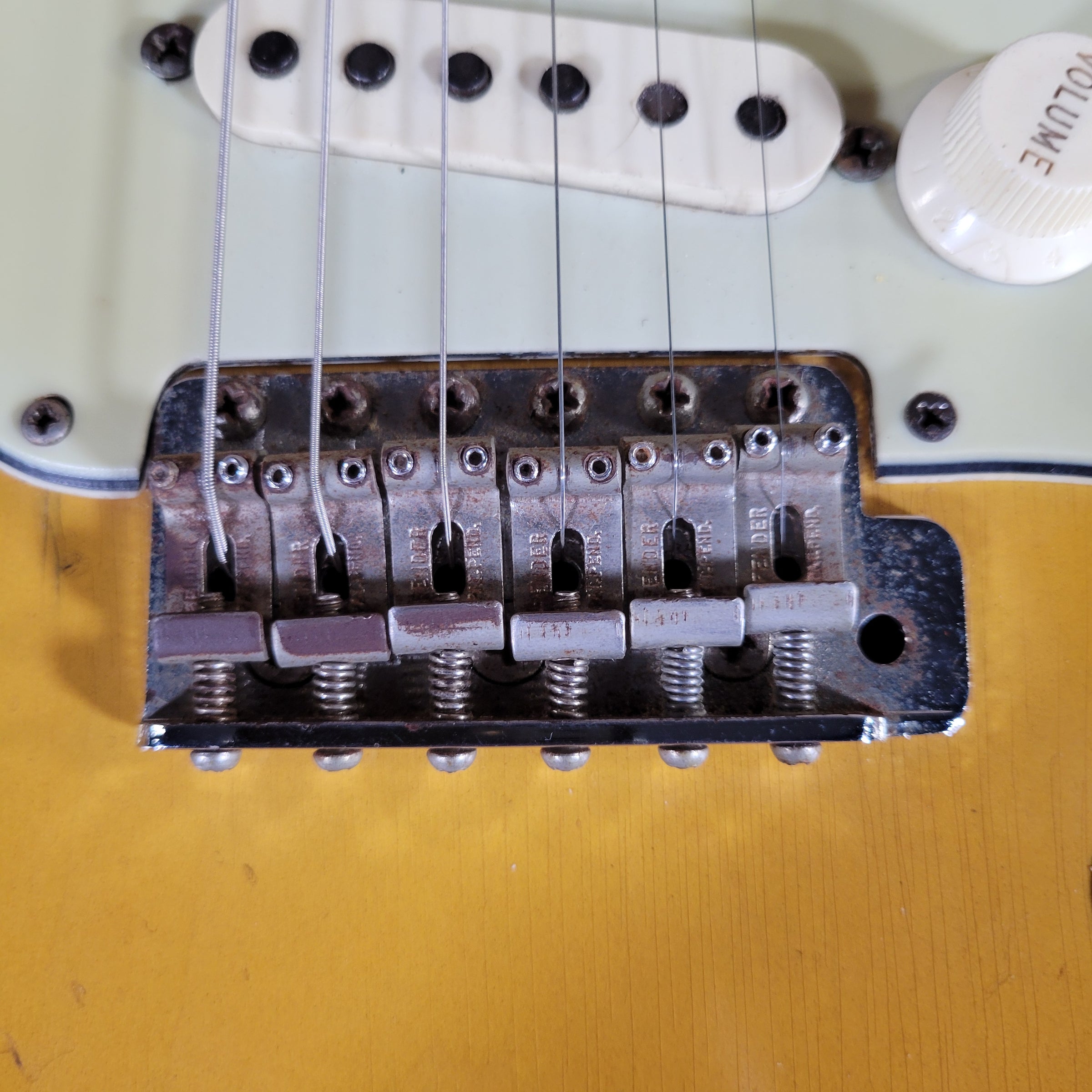 Fender Stratocaster 1964 Green Guard Pre CBS