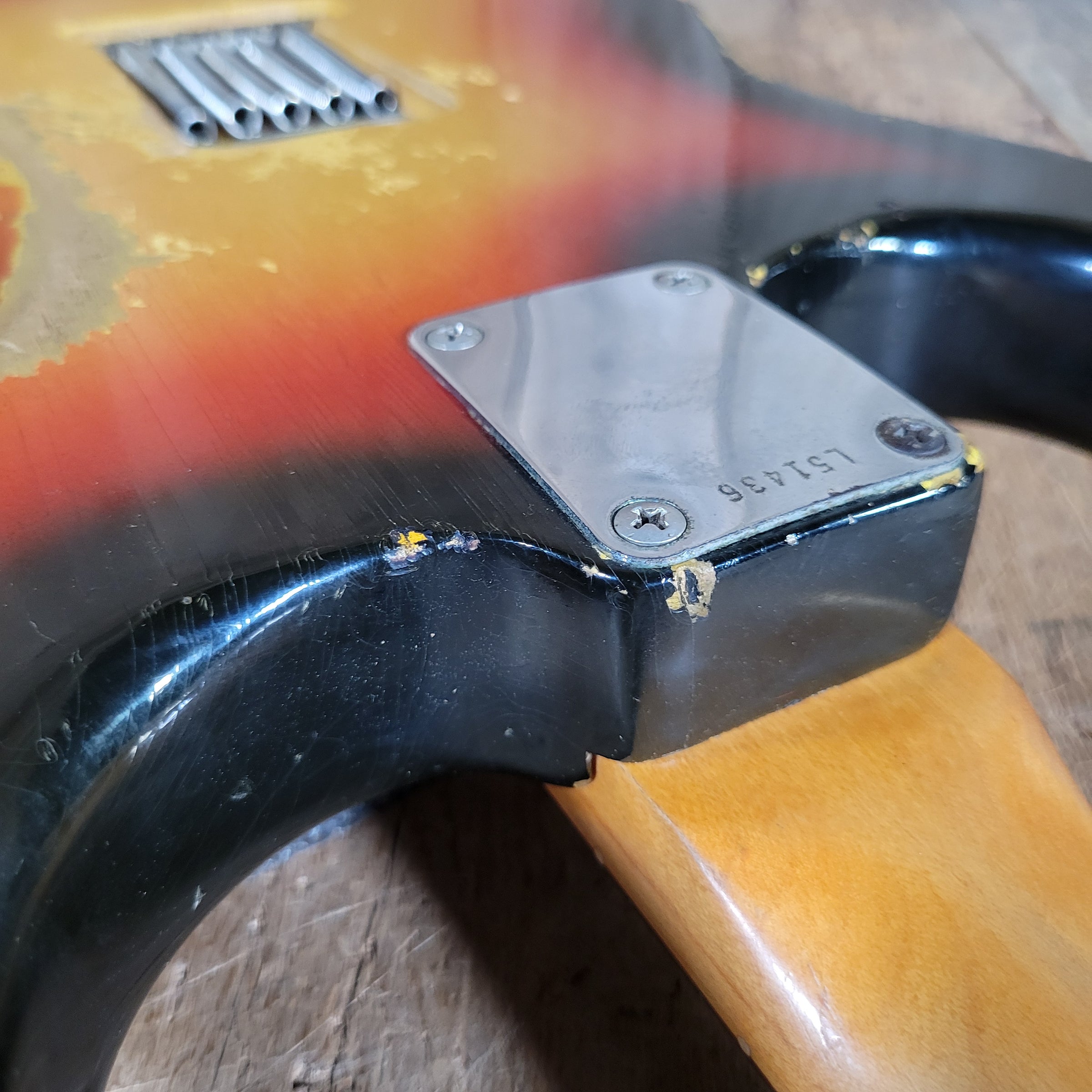 Fender Stratocaster 1964 Green Guard Pre CBS