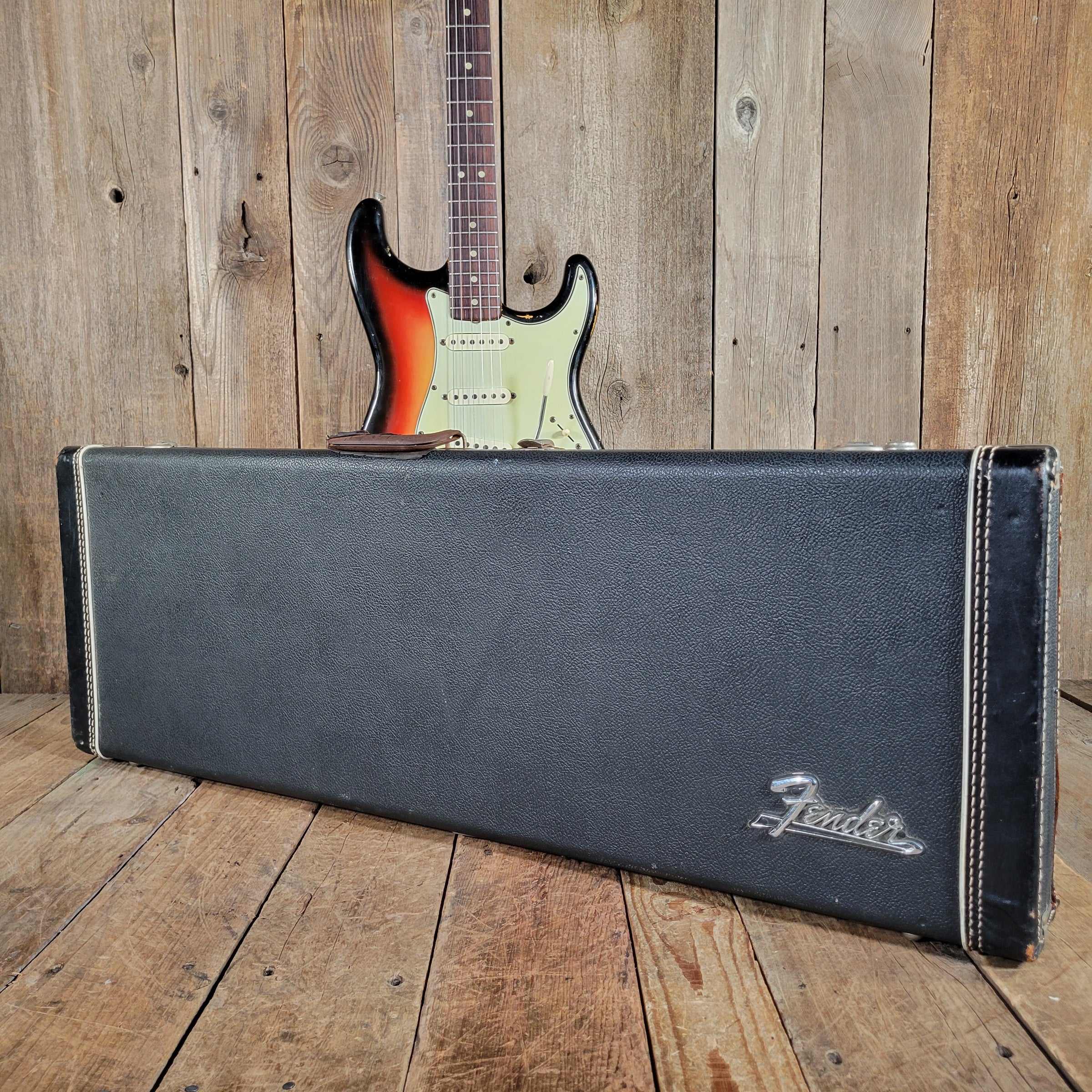 Fender Stratocaster 1964 Green Guard Pre CBS