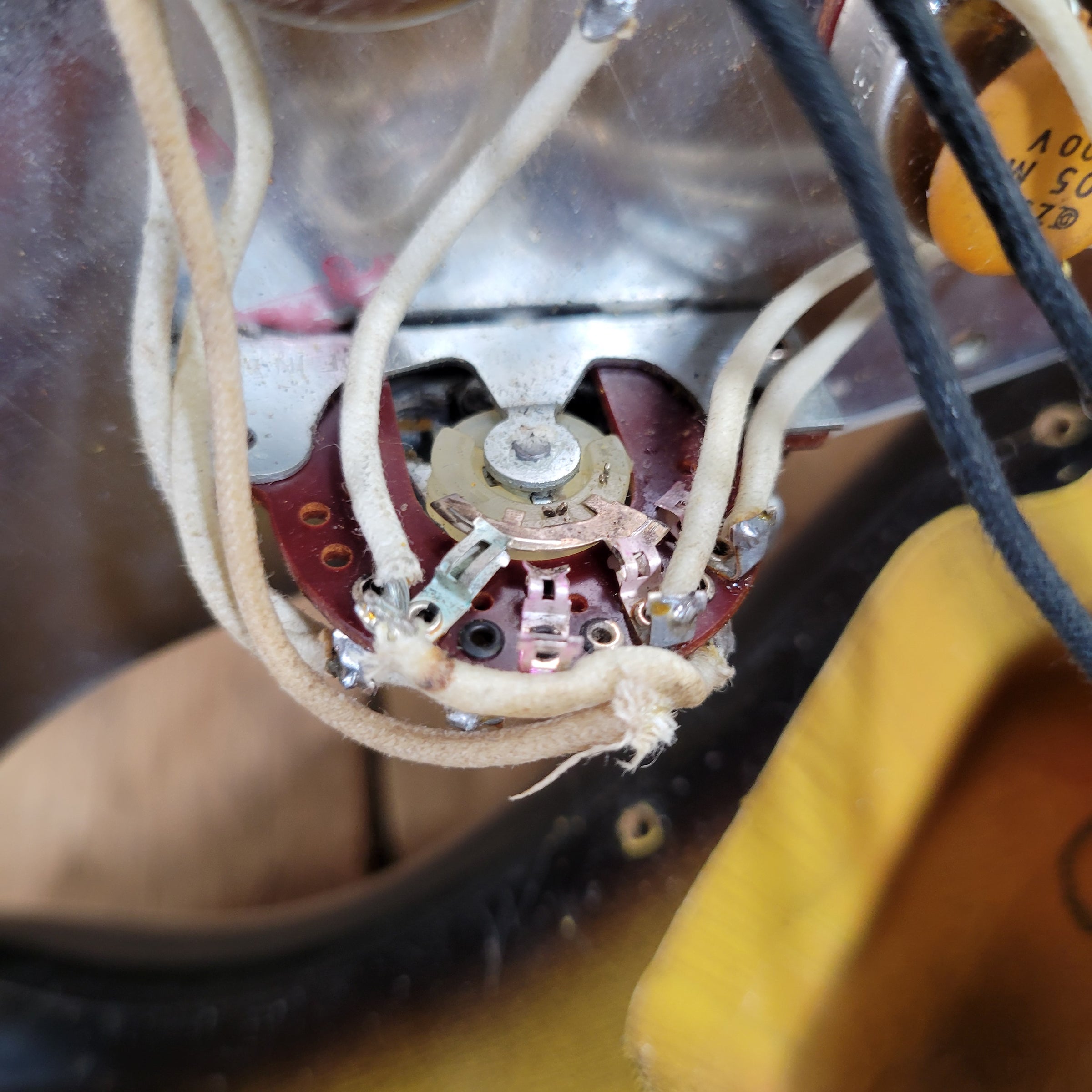 Fender Stratocaster 1964 Green Guard Pre CBS