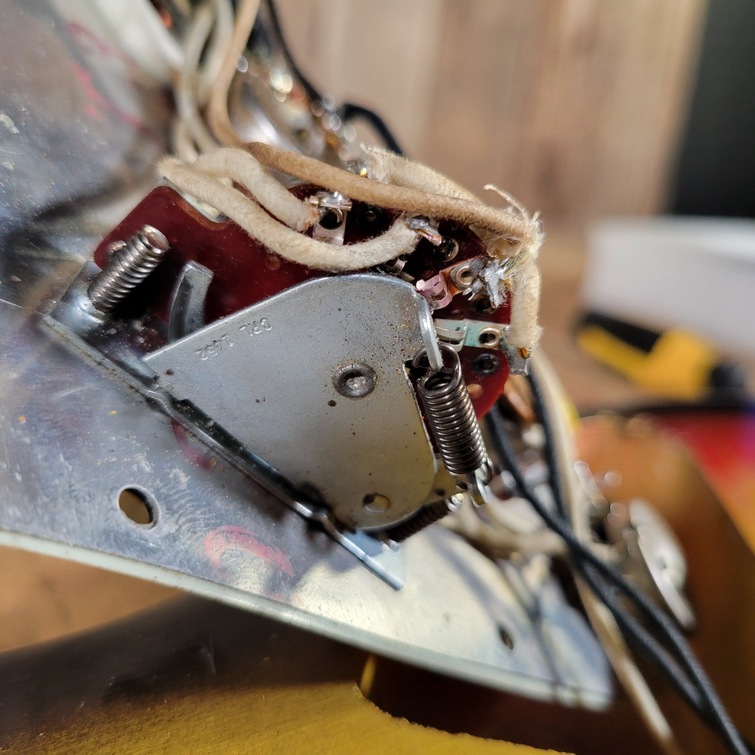 Fender Stratocaster 1964 Green Guard Pre CBS