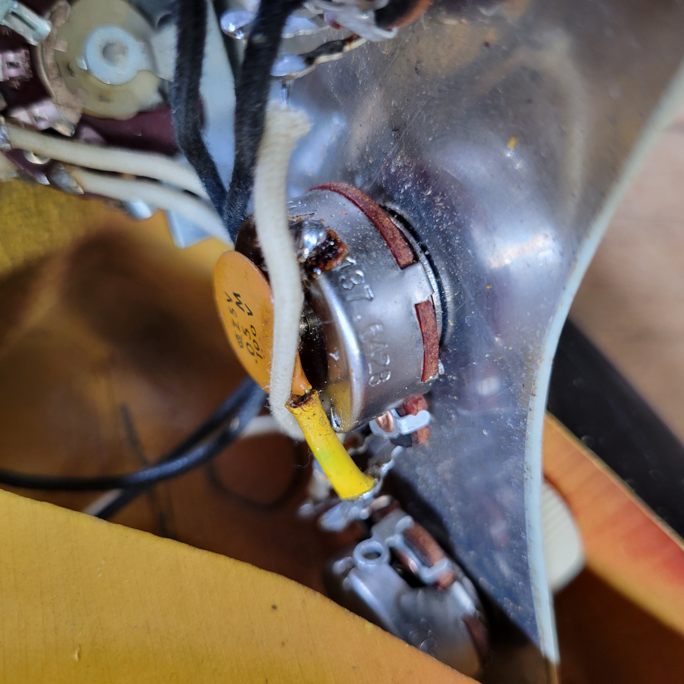 Fender Stratocaster 1964 Green Guard Pre CBS