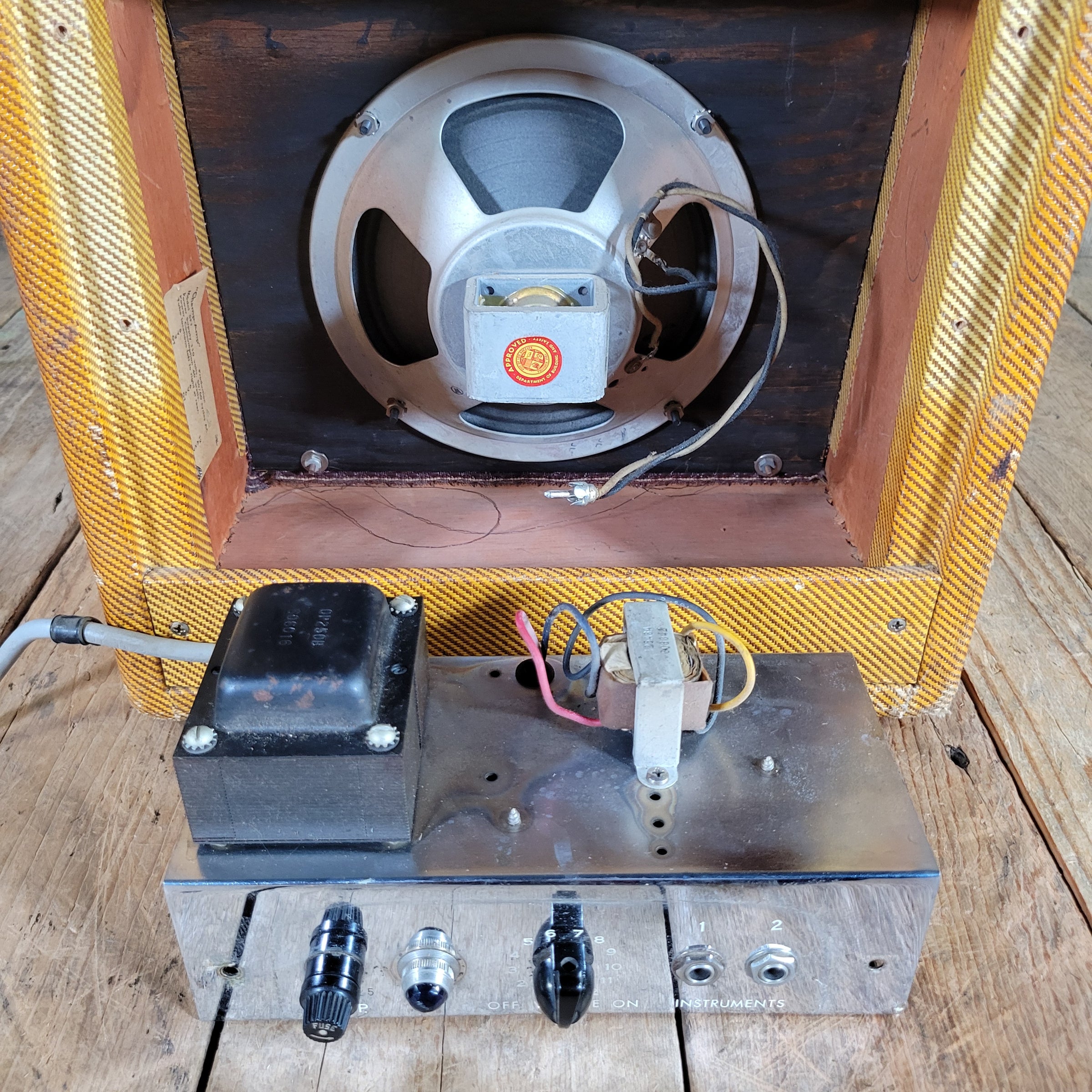 Fender Tweed Champ 5F1 100% Original! 1960