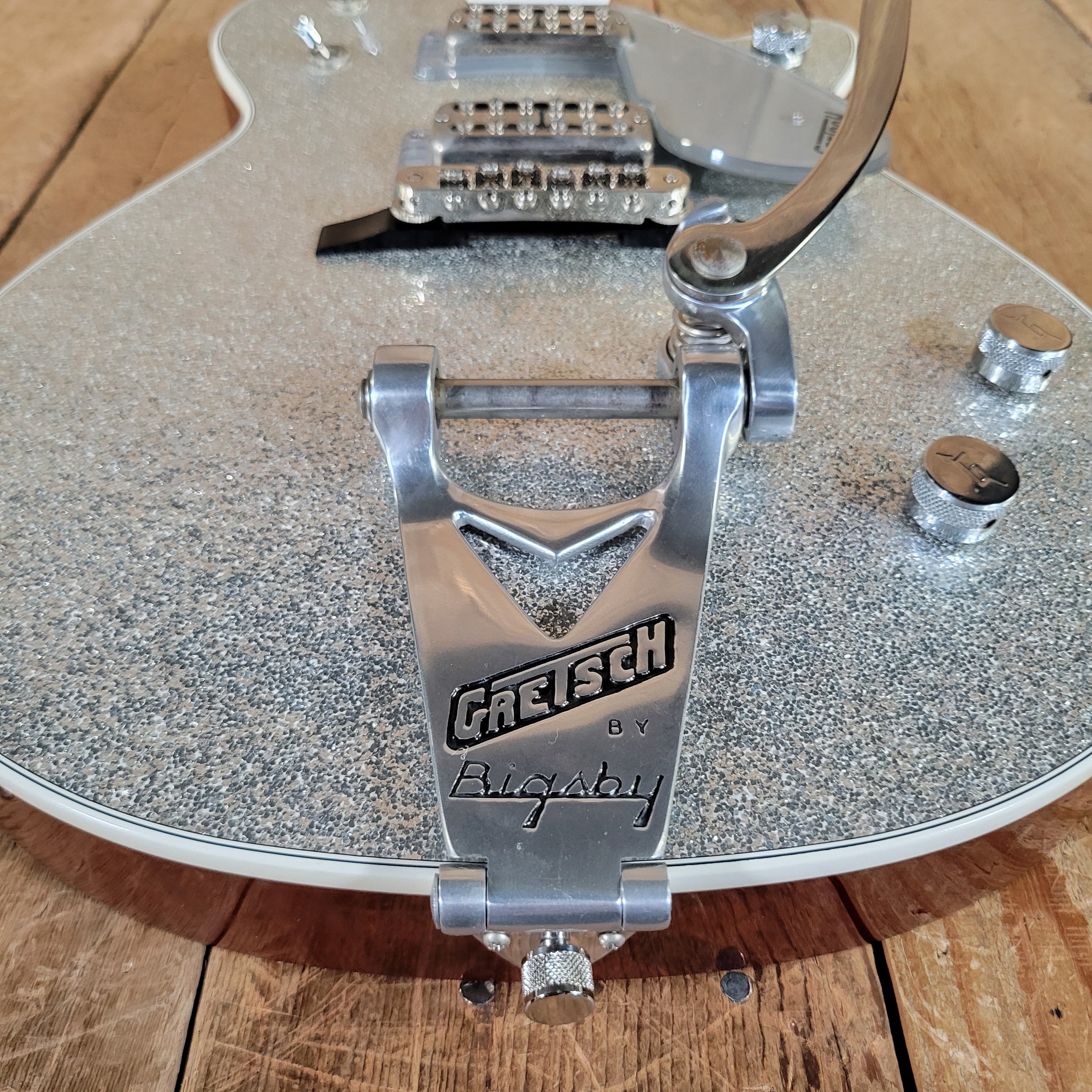 Gretsch Silver Sparkle Jet G6129T 2005 MIJ
