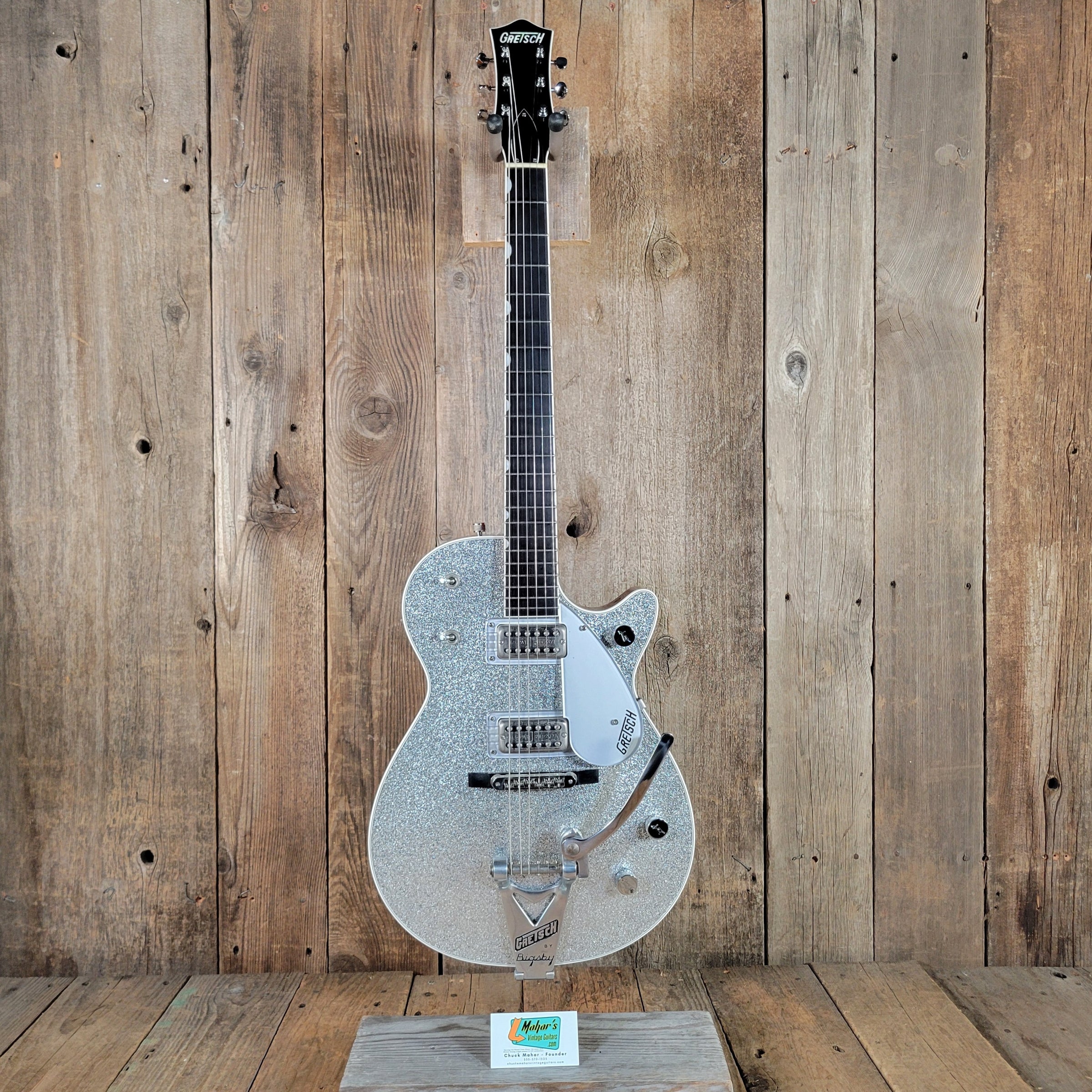 Gretsch Silver Sparkle Jet G6129T 2005 MIJ