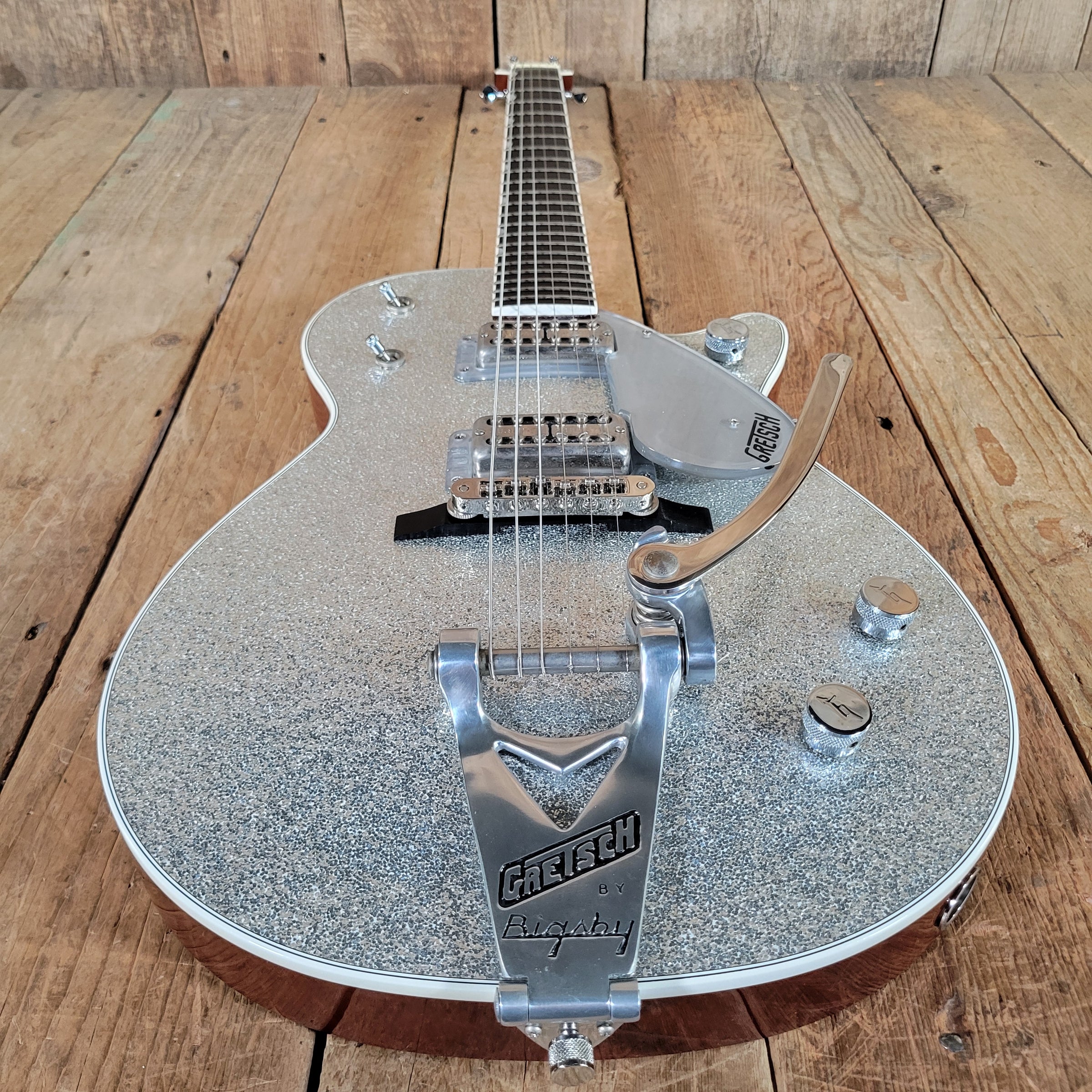 Gretsch Silver Sparkle Jet G6129T 2005 MIJ