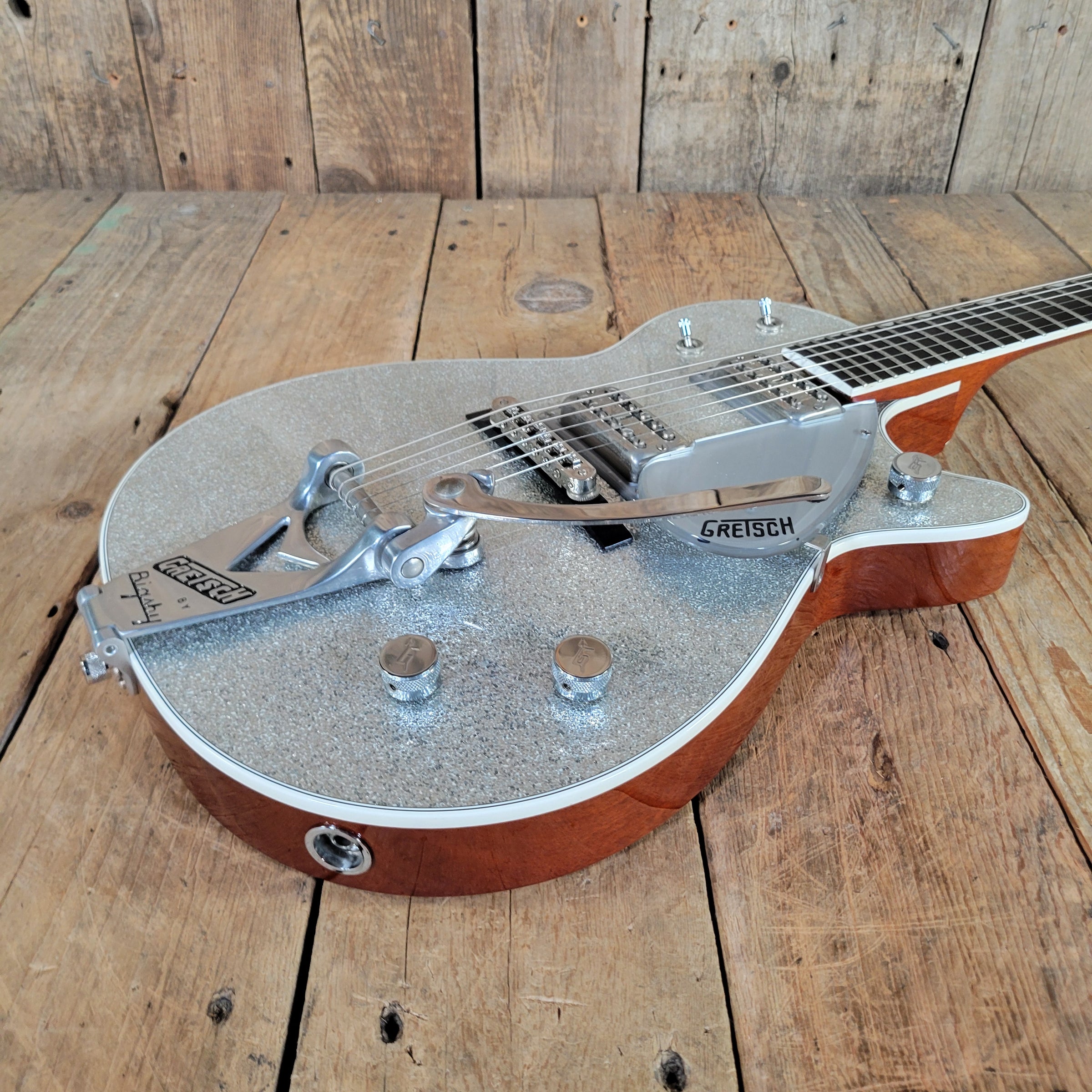 Gretsch Silver Sparkle Jet G6129T 2005 MIJ