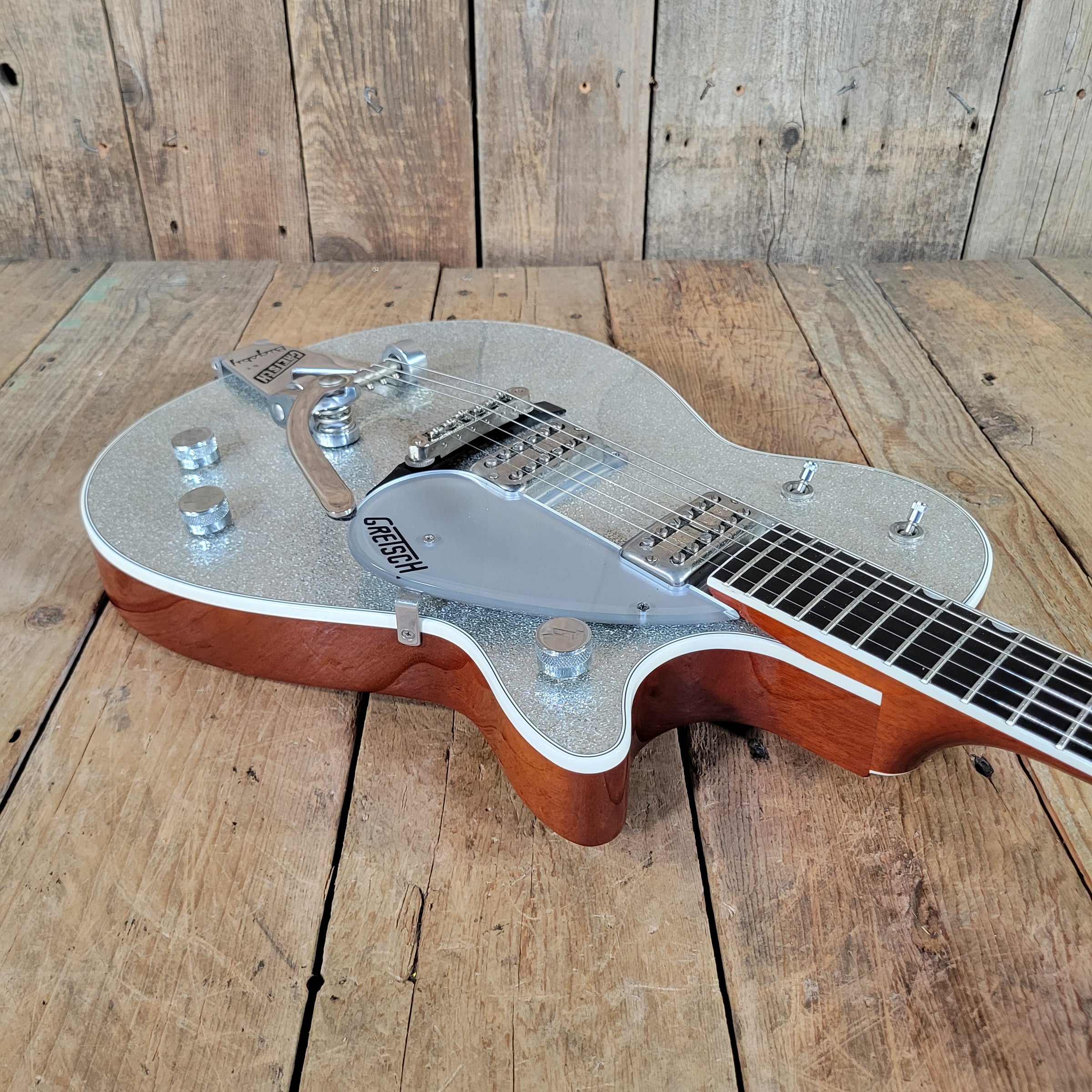 Gretsch Silver Sparkle Jet G6129T 2005 MIJ