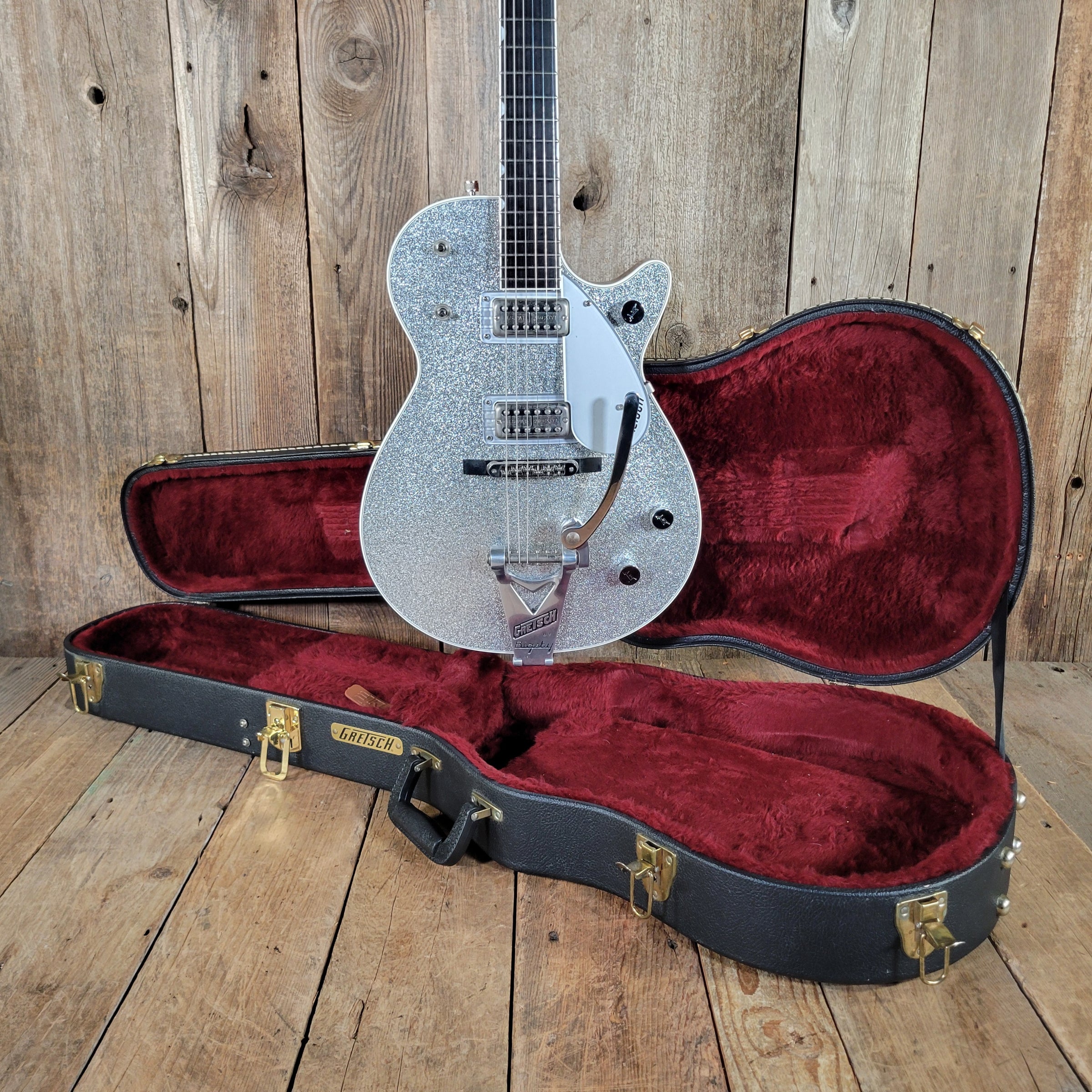 Gretsch Silver Sparkle Jet G6129T 2005 MIJ