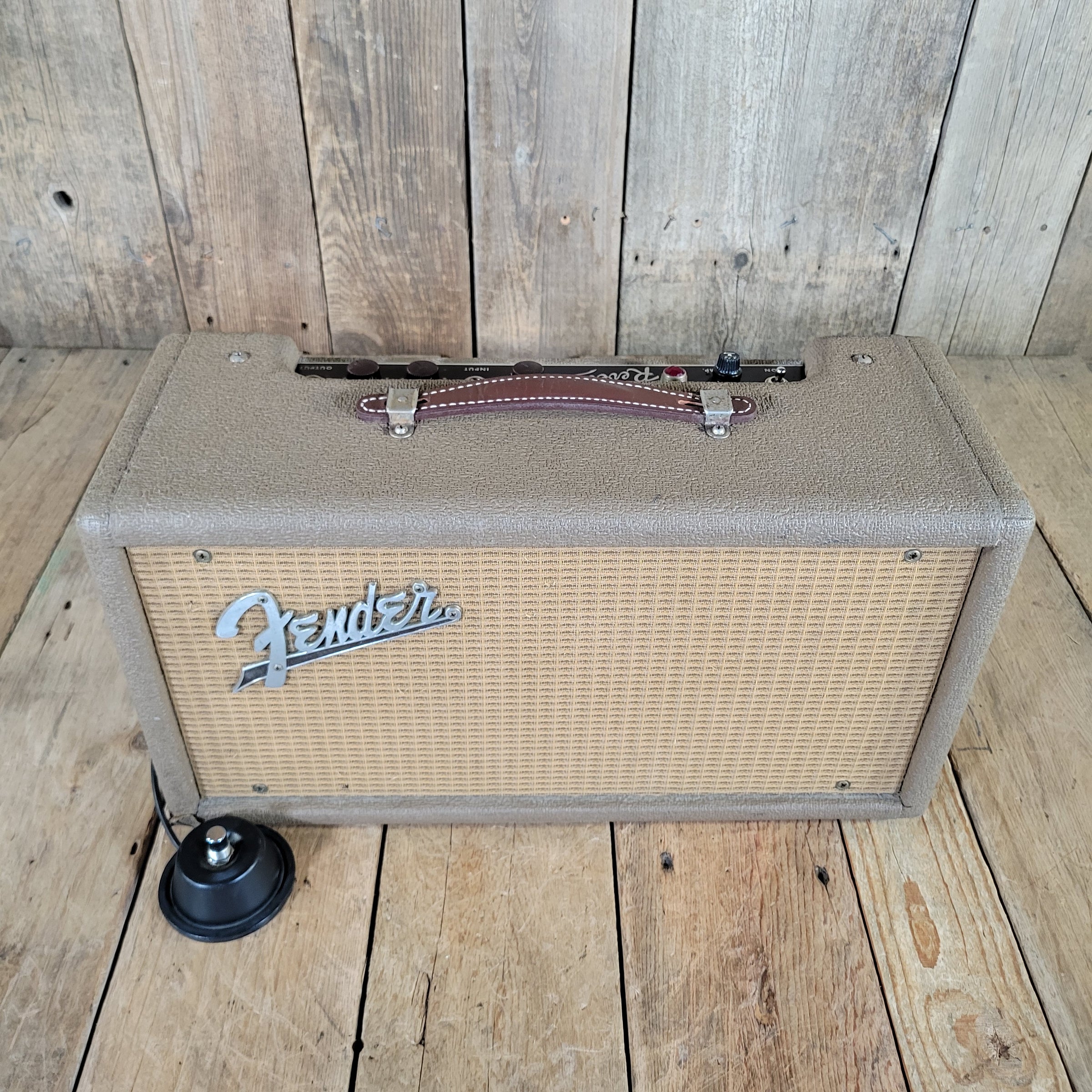Fender Reverb Unit 6G15-A 1961 Brown Tolex