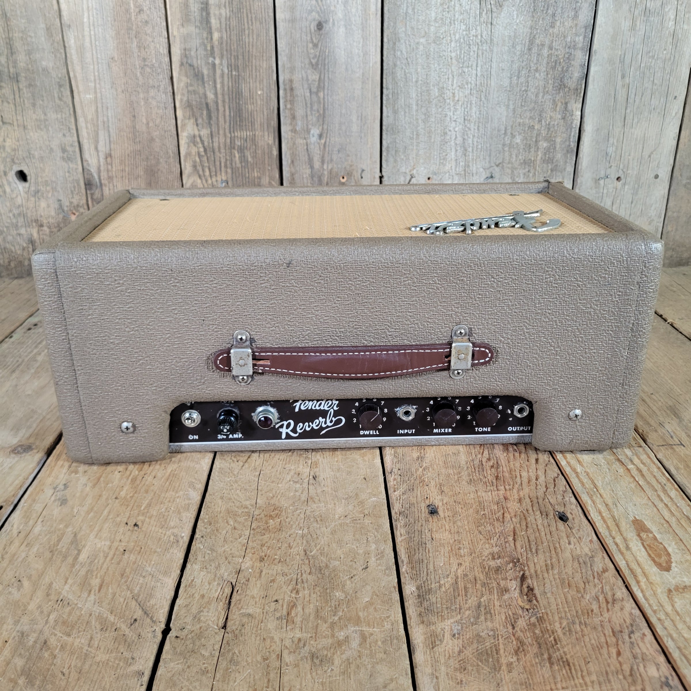 Fender Reverb Unit 6G15-A 1961 Brown Tolex