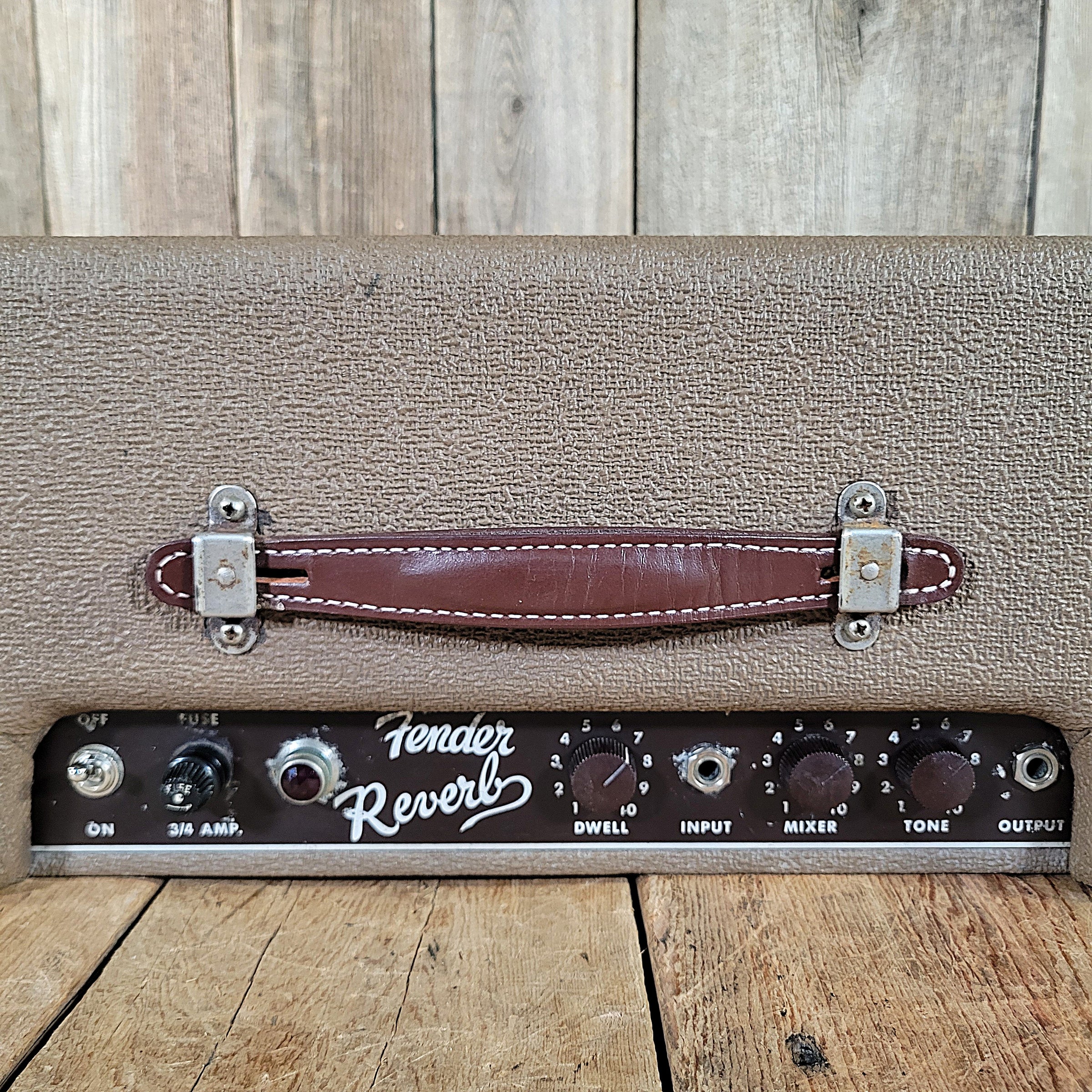 Fender Reverb Unit 6G15-A 1961 Brown Tolex