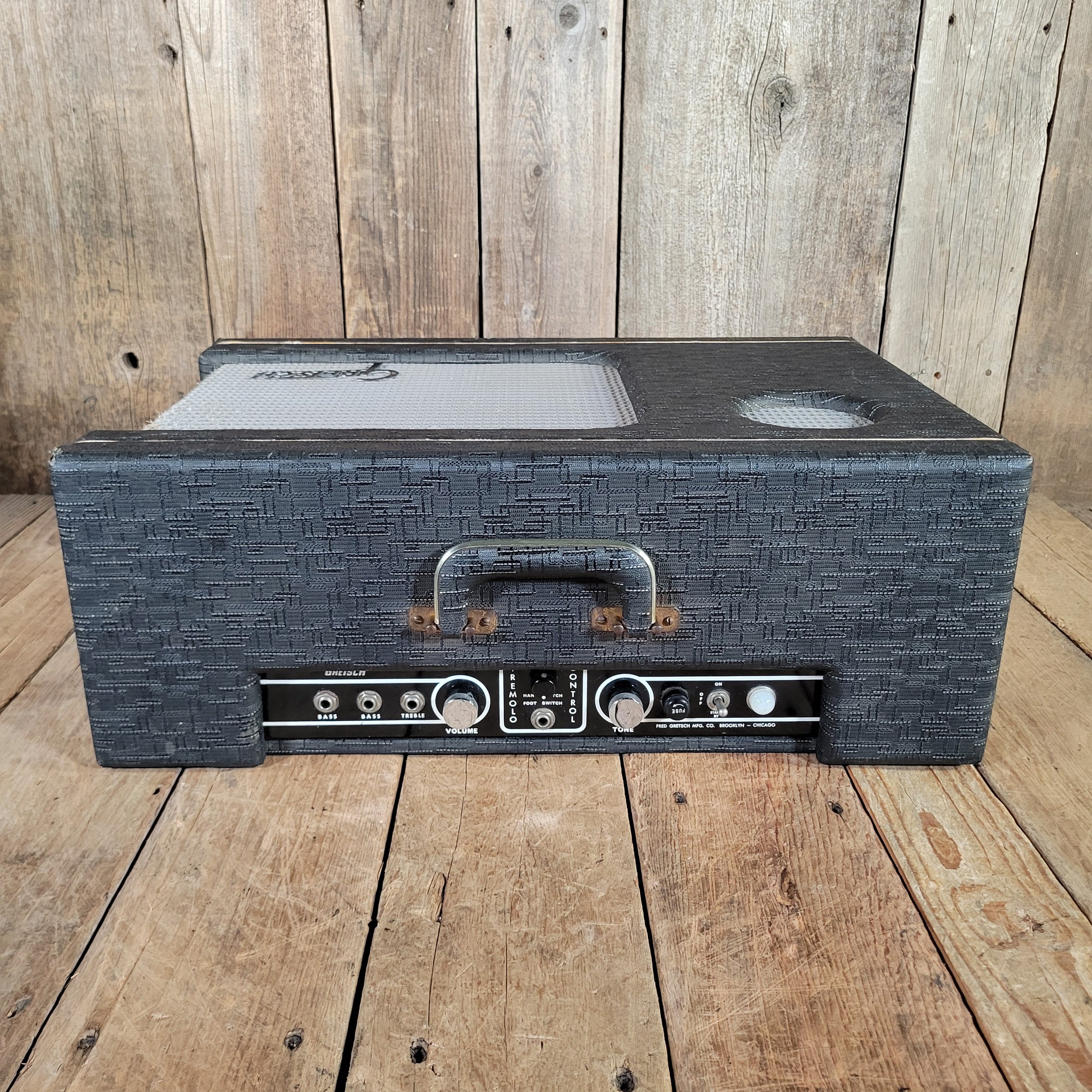 Gretsch 1959 6161 Electromatic Twin Valco Black Excellent Condition