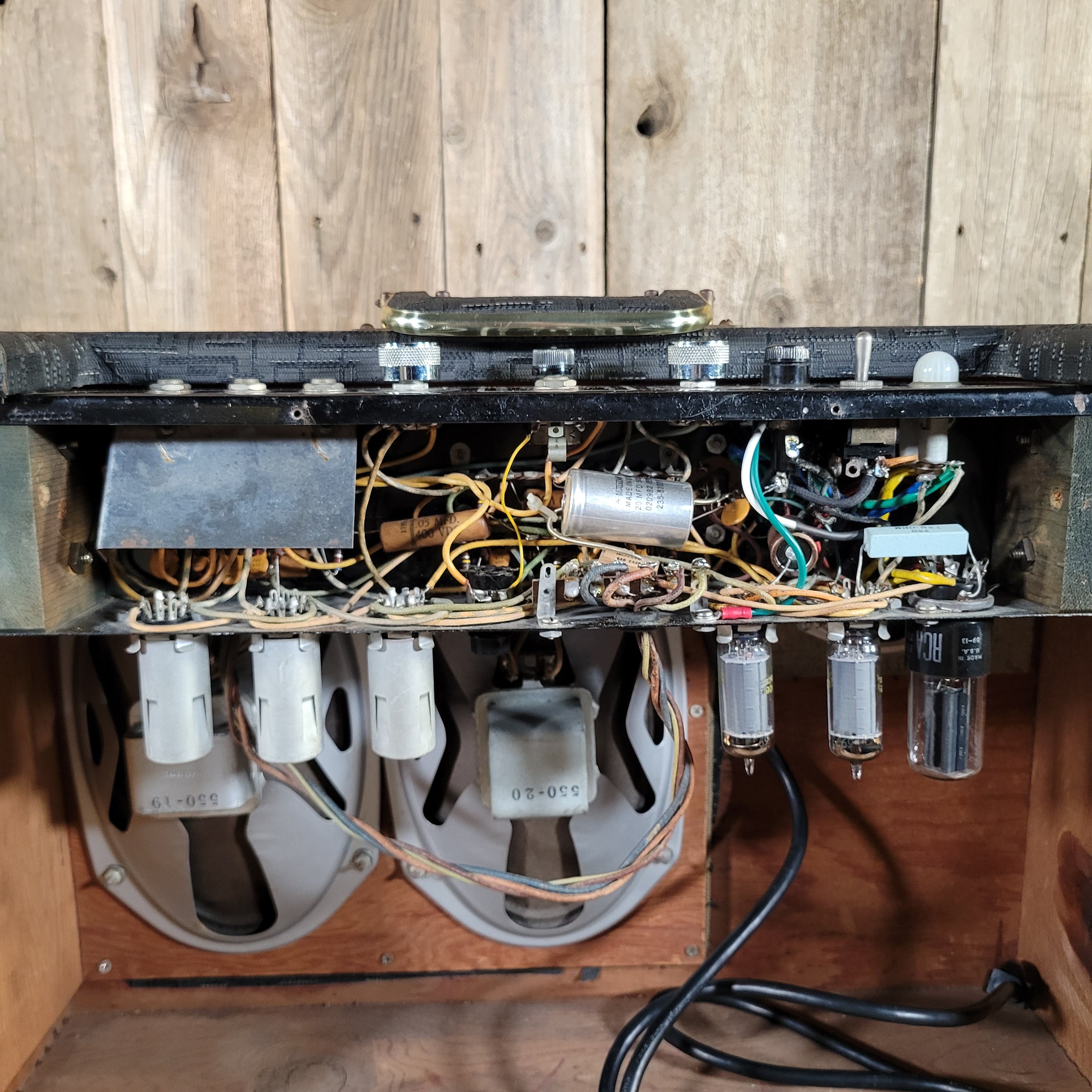 Gretsch 1959 6161 Electromatic Twin Valco Black Excellent Condition