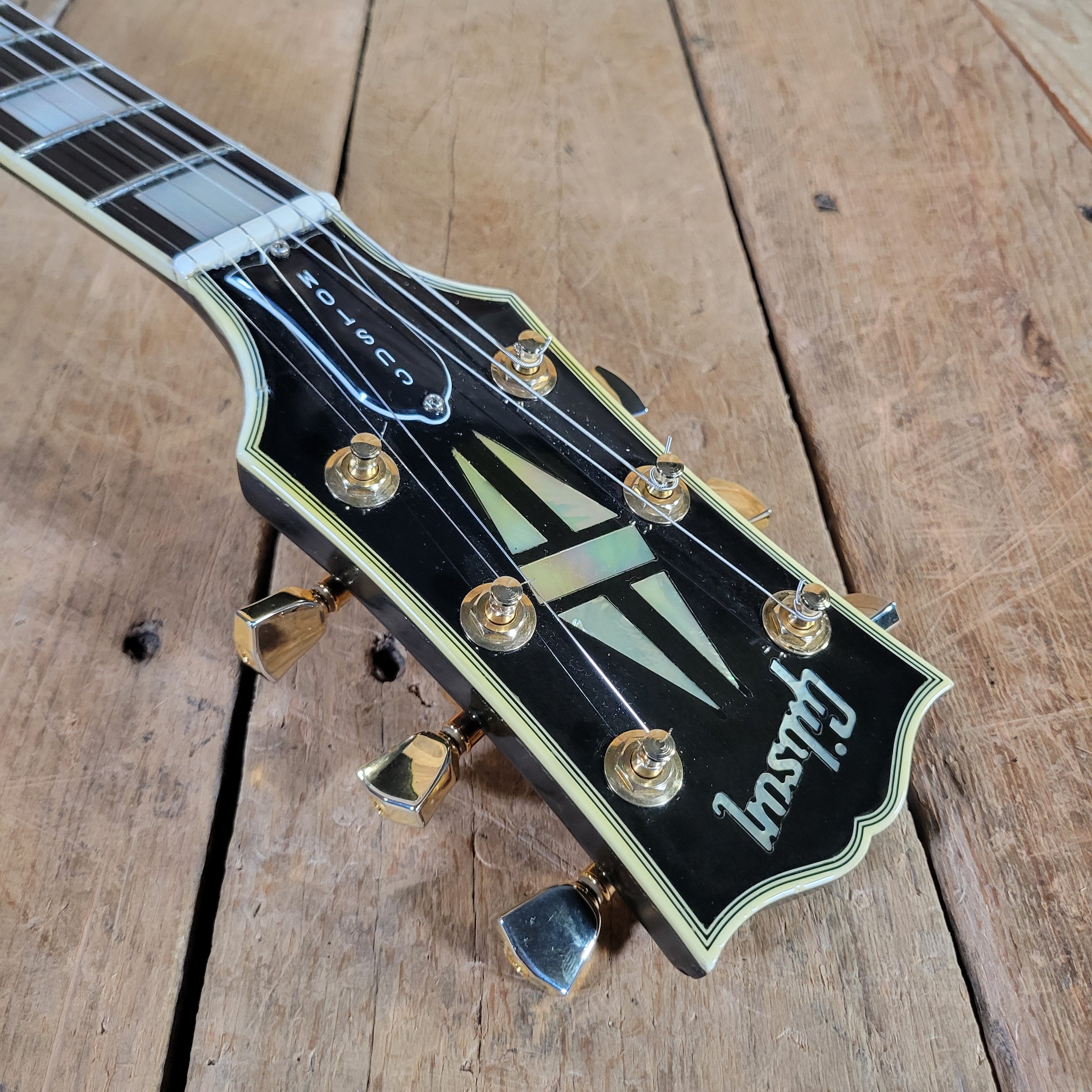 Gibson 1996 Les Paul Custom 57 Black Beauty 3PU Duncan Antiquity Seth Lover