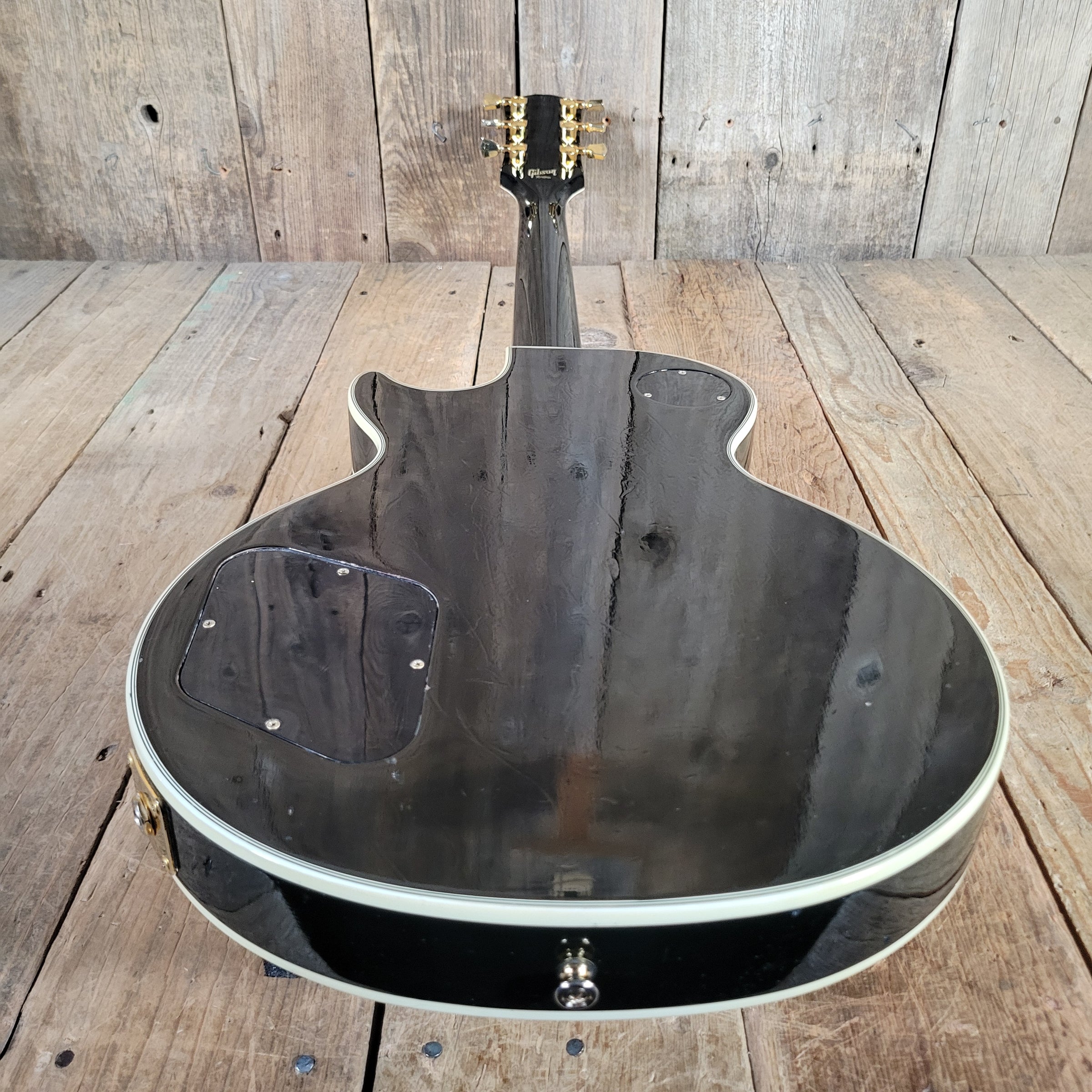 Gibson 1996 Les Paul Custom 57 Black Beauty 3PU Duncan Antiquity Seth Lover