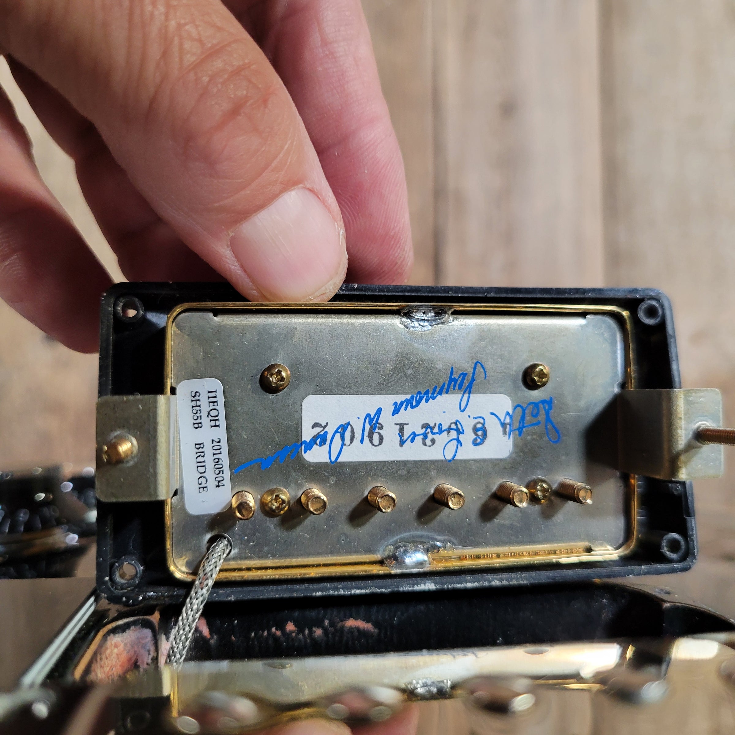 Gibson 1996 Les Paul Custom 57 Black Beauty 3PU Duncan Antiquity Seth Lover